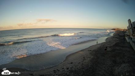 17th St. Del Mar Beach - 4K NW View Live Cam - Oct 27, 2026, 7:45am PDT