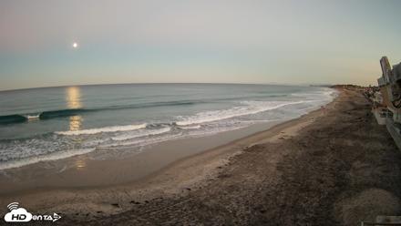 17th St. Del Mar Beach - 4K NW View Live Cam - Oct 26, 2026, 6:48am PDT
