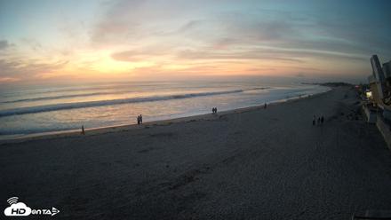 17th St. Del Mar Beach - 4K NW View Live Cam - May 12, 2026, 8:03pm PDT