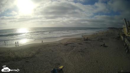 17th St. Del Mar Beach - 4K NW View Live Cam - Jul 6, 2026, 6:25pm PDT