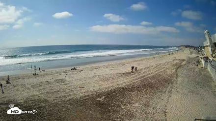 17th St. Del Mar Beach - 4K NW View Live Cam - May 8, 2026, 3:52pm PDT