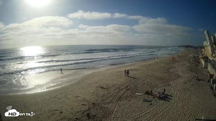 17th St. Del Mar Beach - 4K NW View Live Cam - Jun 9, 2026, 5:49pm PDT