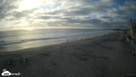 17th St. Del Mar Beach - 4K NW View Live Cam - Jul 1, 2026, 6:49pm PDT