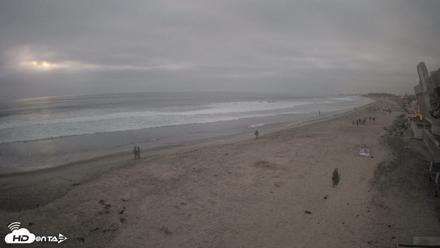 17th St. Del Mar Beach - 4K NW View Live Cam - Jun 4, 2026, 8:19pm PDT