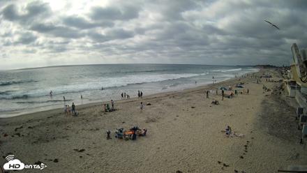 17th St. Del Mar Beach - 4K NW View Live Cam - May 23, 2026, 5:09pm PDT