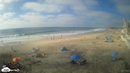 17th St. Del Mar Beach - 4K NW View Live Cam - Oct 9, 2026, 3:57pm PDT