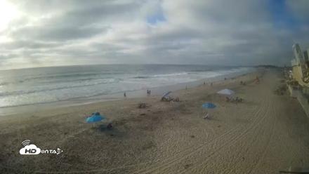 17th St. Del Mar Beach - 4K NW View Live Cam - Sep 25, 2026, 5:11pm PDT