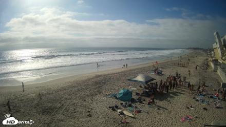 17th St. Del Mar Beach - 4K NW View Live Cam - Jun 5, 2026, 5:21pm PDT