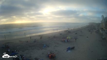 17th St. Del Mar Beach - 4K NW View Live Cam - Aug 2, 2026, 7:05pm PDT