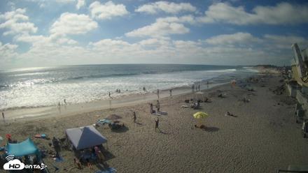 17th St. Del Mar Beach - 4K NW View Live Cam - Jun 25, 2026, 4:48pm PDT