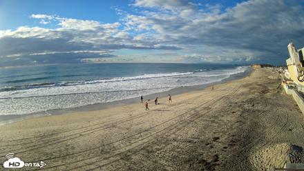 17th St. Del Mar Beach - 4K NW View Live Cam - Oct 23, 2026, 4:55pm PDT