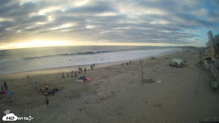 17th St. Del Mar Beach - 4K NW View Live Cam - Aug 14, 2026, 6:41pm PDT