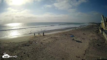 17th St. Del Mar Beach - 4K NW View Live Cam - May 21, 2026, 6:07pm PDT