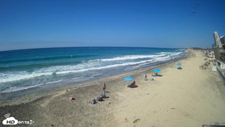 17th St. Del Mar Beach - 4K NW View Live Cam - Sep 16, 2026, 1:14pm PDT