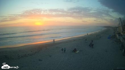 17th St. Del Mar Beach - 4K NW View Live Cam - Jun 23, 2026, 8:02pm PDT