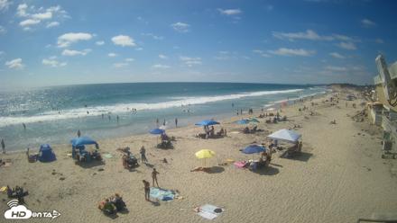 17th St. Del Mar Beach - 4K NW View Live Cam - Jun 26, 2026, 3:51pm PDT