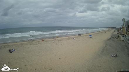 17th St. Del Mar Beach - 4K NW View Live Cam - Apr 25, 2026, 3:43pm PDT