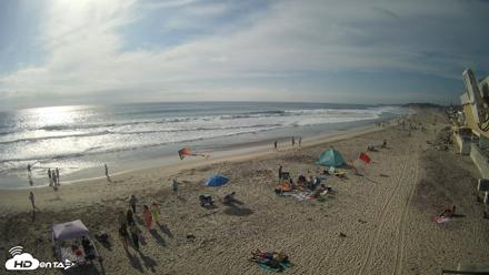17th St. Del Mar Beach - 4K NW View Live Cam - Jun 6, 2026, 5:23pm PDT