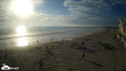 17th St. Del Mar Beach - 4K NW View Live Cam - Jul 20, 2026, 6:35pm PDT