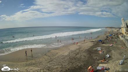 17th St. Del Mar Beach - 4K NW View Live Cam - Oct 17, 2026, 3:24pm PDT