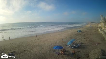 17th St. Del Mar Beach - 4K NW View Live Cam - Oct 8, 2026, 4:29pm PDT