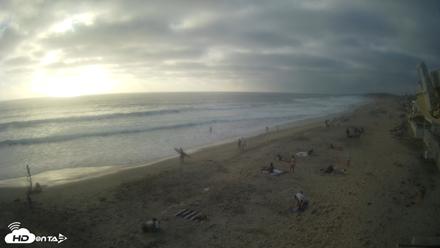 17th St. Del Mar Beach - 4K NW View Live Cam - Jul 29, 2026, 6:37pm PDT