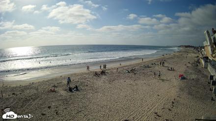 17th St. Del Mar Beach - 4K NW View Live Cam - May 22, 2026, 5:16pm PDT