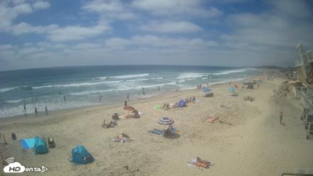 17th St. Del Mar Beach - 4K NW View Live Cam - Jun 10, 2026, 2:47pm PDT