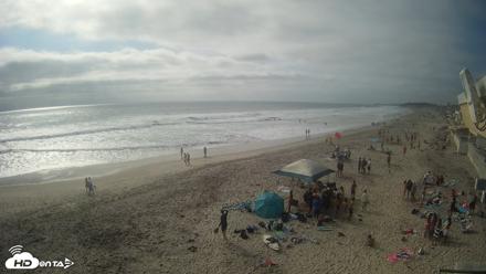 17th St. Del Mar Beach - 4K NW View Live Cam - Jun 5, 2026, 5:06pm PDT