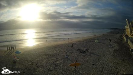 17th St. Del Mar Beach - 4K NW View Live Cam - Jun 4, 2026, 6:59pm PDT