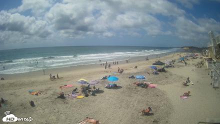 17th St. Del Mar Beach - 4K NW View Live Cam - Jun 30, 2026, 2:55pm PDT