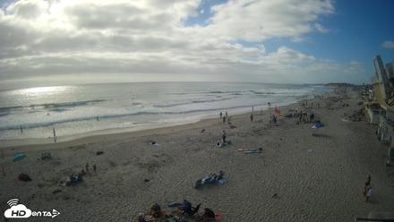17th St. Del Mar Beach - 4K NW View Live Cam - Jun 28, 2026, 5:10pm PDT