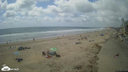 17th St. Del Mar Beach - 4K NW View Live Cam - May 16, 2026, 3:01pm PDT