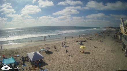 17th St. Del Mar Beach - 4K NW View Live Cam - Jun 25, 2026, 4:48pm PDT