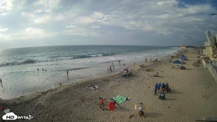17th St. Del Mar Beach - 4K NW View Live Cam - Sep 20, 2026, 4:43pm PDT