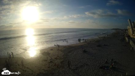 17th St. Del Mar Beach - 4K NW View Live Cam - Jul 10, 2026, 7:04pm PDT