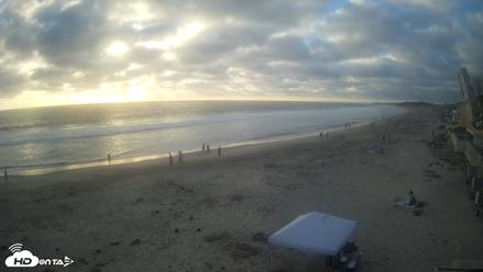 17th St. Del Mar Beach - 4K NW View Live Cam - Jun 19, 2026, 7:12pm PDT