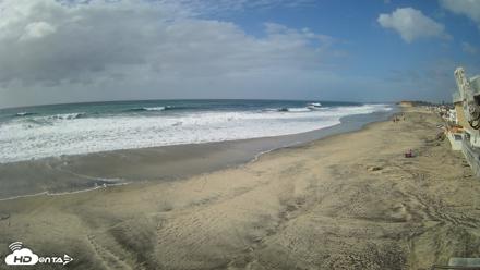 17th St. Del Mar Beach - 4K NW View Live Cam - Oct 11, 2026, 2:36pm PDT