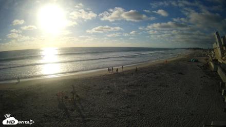 17th St. Del Mar Beach - 4K NW View Live Cam - Jun 20, 2026, 6:50pm PDT