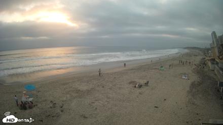 17th St. Del Mar Beach - 4K NW View Live Cam - Jun 4, 2026, 7:43pm PDT