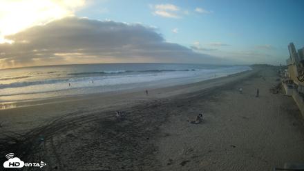 17th St. Del Mar Beach - 4K NW View Live Cam - Sep 14, 2026, 6:17pm PDT