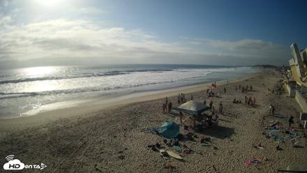 17th St. Del Mar Beach - 4K NW View Live Cam - Jun 5, 2026, 5:37pm PDT