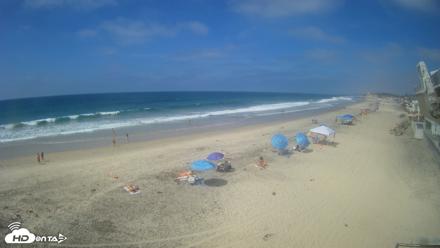 17th St. Del Mar Beach - 4K NW View Live Cam - Sep 25, 2026, 1:34pm PDT