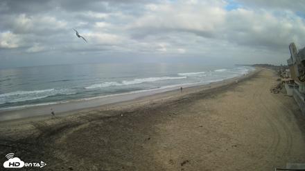 17th St. Del Mar Beach - 4K NW View Live Cam - Sep 16, 2026, 8:04am PDT