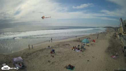 17th St. Del Mar Beach - 4K NW View Live Cam - Jun 6, 2026, 4:44pm PDT