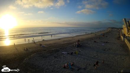 17th St. Del Mar Beach - 4K NW View Live Cam - Sep 13, 2026, 6:34pm PDT