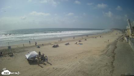 17th St. Del Mar Beach - 4K NW View Live Cam - May 17, 2026, 4:00pm PDT