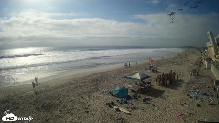 17th St. Del Mar Beach - 4K NW View Live Cam - Jun 5, 2026, 5:20pm PDT