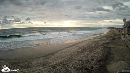17th St. Del Mar Beach - 4K NW View Live Cam - Oct 23, 2026, 6:18pm PDT