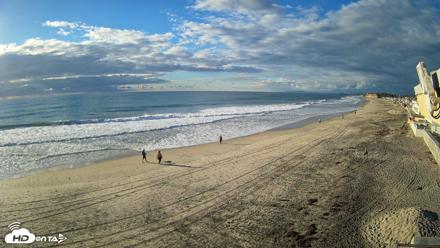 17th St. Del Mar Beach - 4K NW View Live Cam - Oct 23, 2026, 4:55pm PDT
